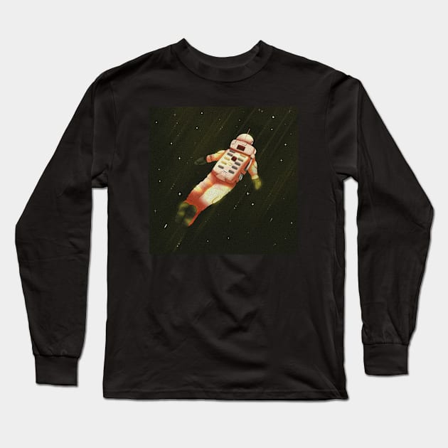 Swimming in outer space Long Sleeve T-Shirt by Beemeapss